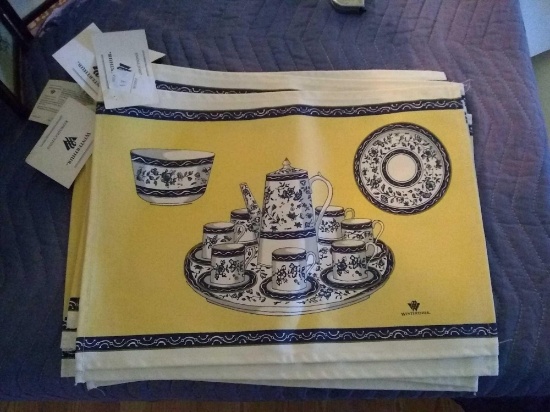 Eight Winterthur matching place mats. New with tags