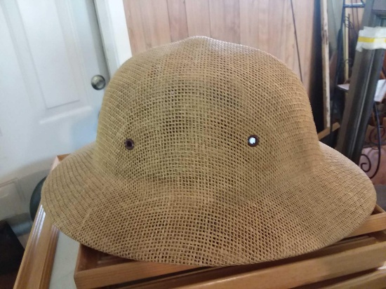 Brookstone Burlap Safari Hat