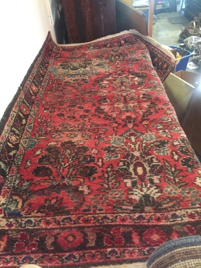 Iranian made colorful wool carpet. 61? x 40?