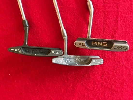 Ping Pal 4 & 5KS putter lot of 3