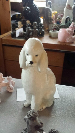 Regal-looking Porcelain Poodle made in the USSR