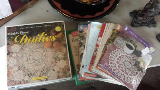 Huge Lot of Doilie Pattern Books! Wow!