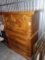 Hand Crafted, Heavy, Solid Oak Wood Armoire Dresser Cabinet