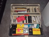 Tackle Box With Drill Bits and More