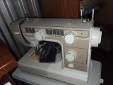 New Home Sewing Machine in Case with Foot Petal