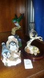 3 Sweet Bird Figures (1) LEFTON Bluejays