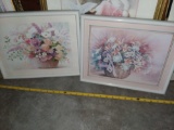 (5) Framed Printed Art Pictures Some By Frederick Morgan
