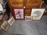 (5) Framed Printed Pictures