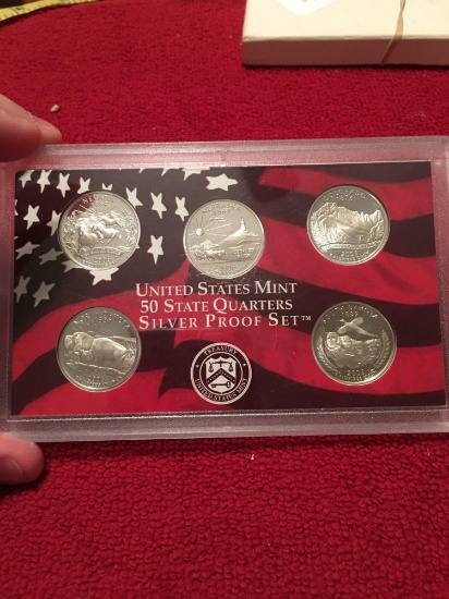 2006 United States state quarters Silver Proof set