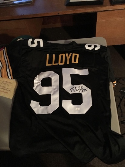 Greg Lloyd autographed jersey with authentication