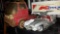 Collectible antique Tonka truck, and model Mercedes 300sl Gullwing by Burango