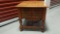 Gorgeous Wood End Table with Single, Deep Drawer