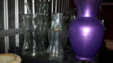 Vases! All you'll ever need (10) Includes Cool purple Vase