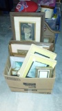 Medium Box Lot of Picture Frames