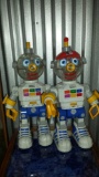 (2) Vintage My Pal 2 Talking Robots - Missing Pieces