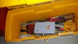 Big Yellow Toolbox with Contents