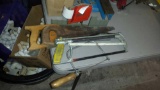 Miter Box w/o Miter Saw. Includes Various Other Saw Types