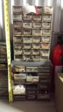 2 Large Hardware Storage Bins with Contents