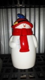 Happy Frosty the Snowman Cookie Jar