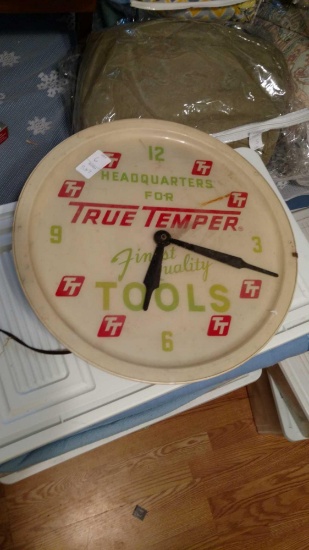 Vintage True Temper finest quality tools clock