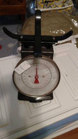 Vintage food scale