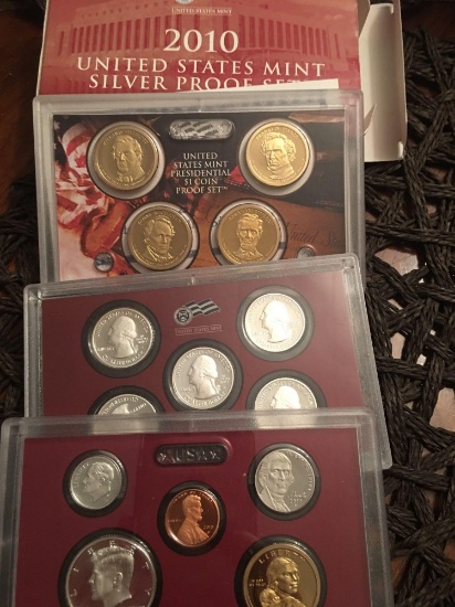 2010 US Mint Silver Proof Set