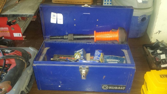 Kobalt Tool Box/Caddy with Hardware Contents
