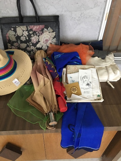 Large lot of hats, bags and women?s accessories
