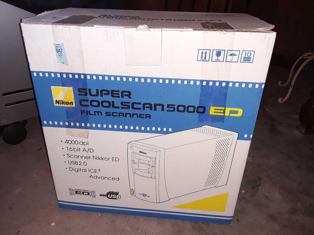 Sealed Nikon Super Coolscan 5000 Film Scanner Online Auctions Proxibid