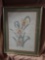 Signed watercolor, Moran, Cattlena Orchids