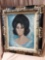 Beautiful Framed Portrait of woman, signed, 1970