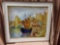 Signed, Framed Painting, Harry Williams, View of Port De Saint-Nazaire, 1962, France