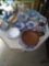 Huge lot of Oriental decorative items, blue and white decorative items and more