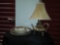 Golden Lot: Cute Teapot and Lamp and Plates