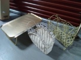 Vintage Bed Tray with 2 Magazine Holders