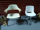 2 Chairs Including 1 Midcentury