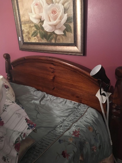King size head board with frame