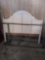 Queen size headboard and metal frame