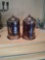 Coffee and Tea, small canisters, very decorative