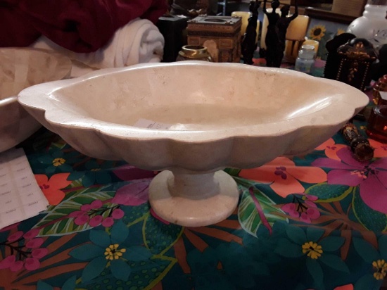 Impressive Shell Pedestal Bowl