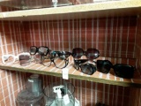 (8) Mostly Large Vintage Style Christian Dior Glasses. Also Coach, and Foster Grant