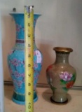 Two Oriental vases both different in size