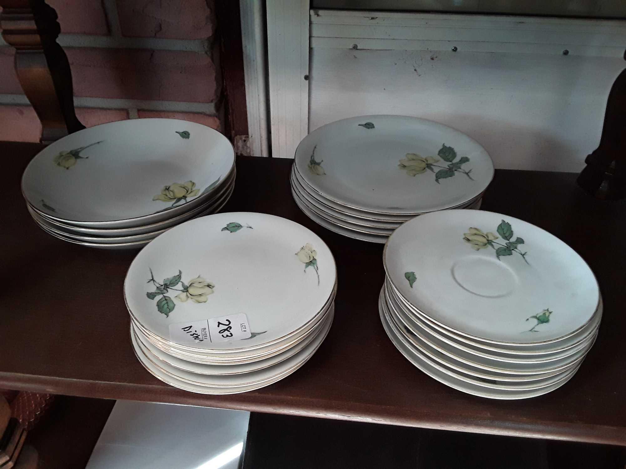 KPM Krister Germany, Yellow Rose, china Set | Proxibid
