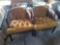 Pair of Vintage, Mustard Yellow, Barrel-chair