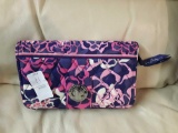 Pink and Blue Vera Bradley Wallet. NEW. Still has internal wrapping