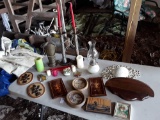 Table Lot of Vintage and Contemporary Treasures
