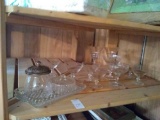 Big lot of glass items some princess house and more
