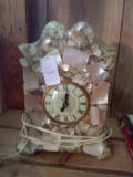 Mother of pearl handcrafted authentic clock