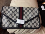 Blue and Red Gucci Clutch