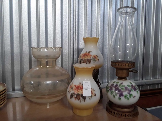 Hurricane-style Lamps and Globes